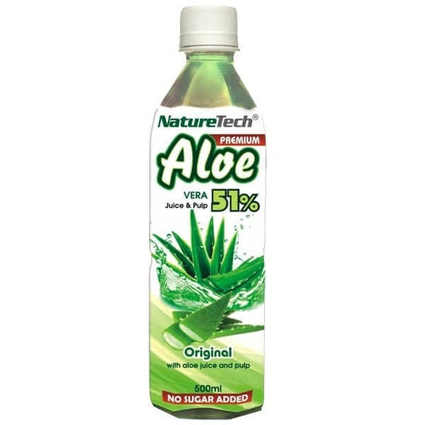 NEGAZ.BEZALKOH.NAPITAK ALOE SUGAR NATURA 500ML-slika