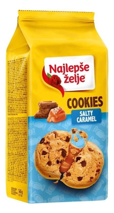 KEKS NŽ COOKIES KARAMELA 145G ŠTARK-slika