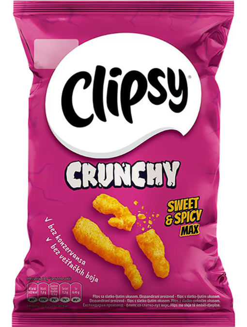 FLIPS CLIPSY CRUNCHY SWEET&SPIC 70G-slika