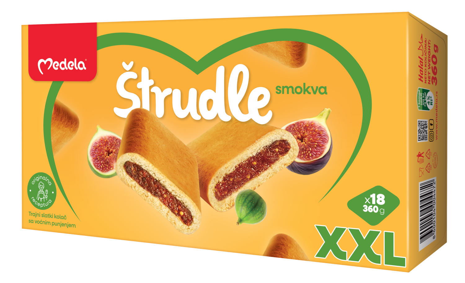 Strudle smokva Medela 360g-slika