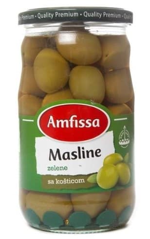 MASLINE ZELENE SK 300G AMFISSA-slika