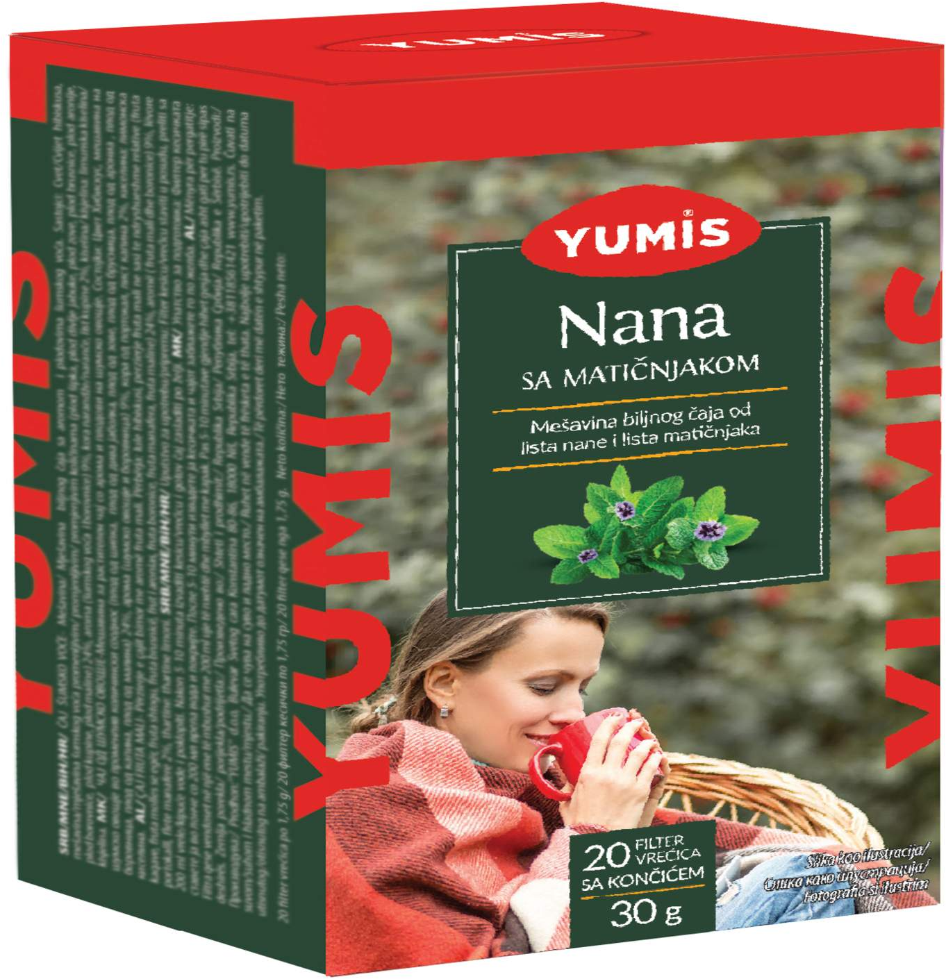 ČAJ NANA MATIČNJAK KONČIĆ 30G YUMIS-slika