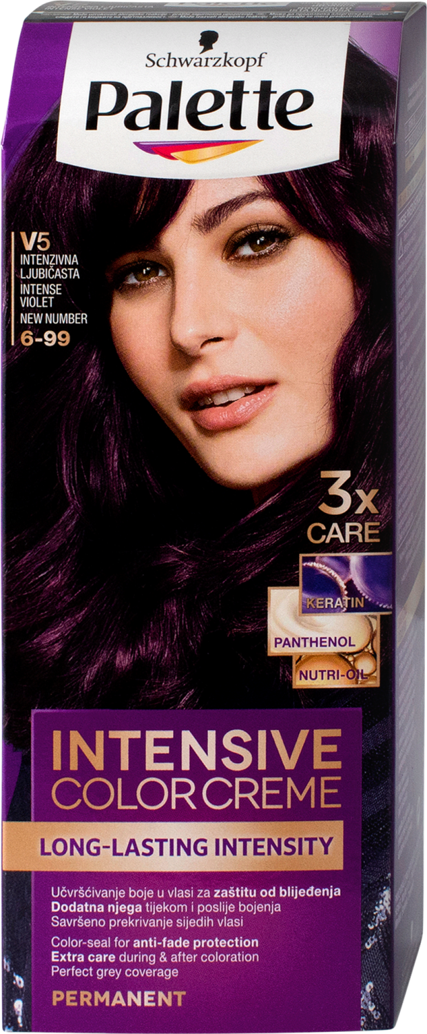 PALETTE BOJA ZA KOSU ICC W5-slika