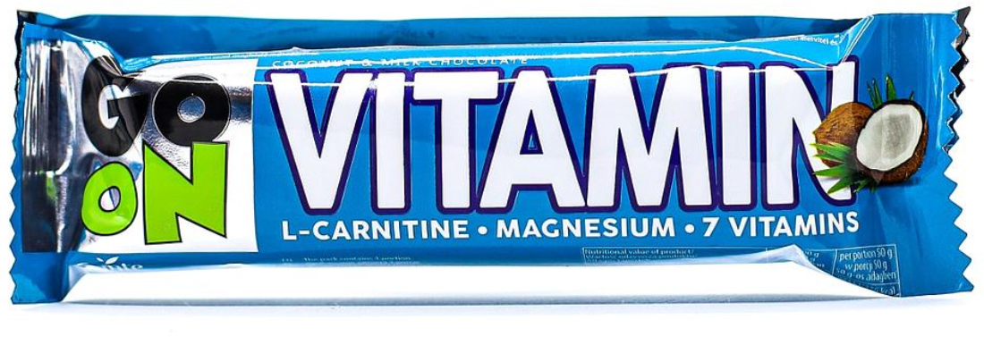 BAR VITAMIN GO ON COCONUT 50G SANTE-slika