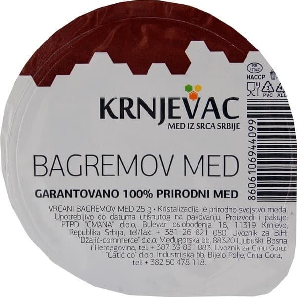 MED BAGREMOV 25G KRNJEVAC-slika