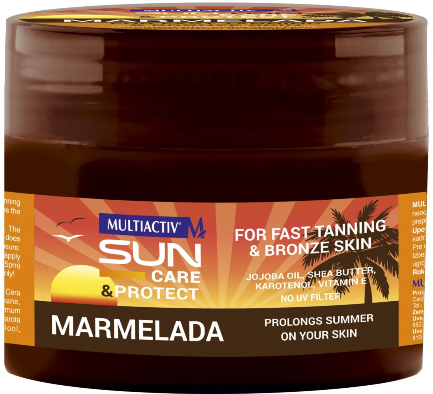 MARMELADA ZA BRZO TAMNJENJE 100ML CAREPROTECT MULTIACTIV-slika