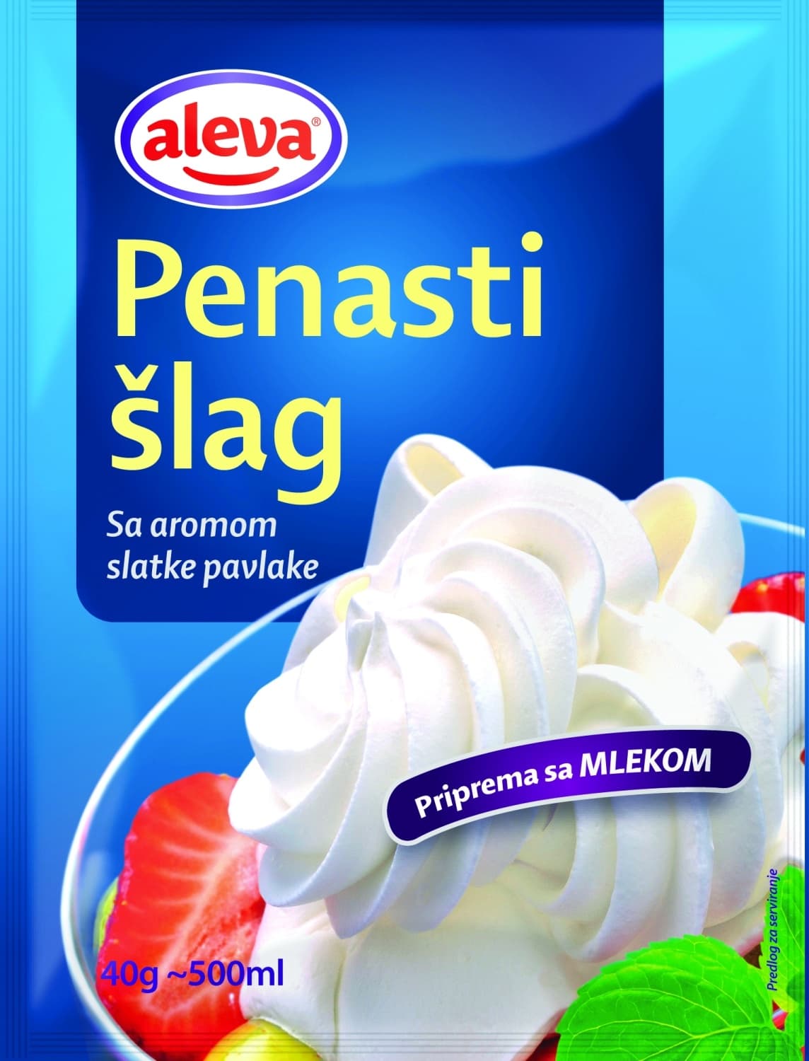 Slag pena sa mlekom Aleva 40g-slika