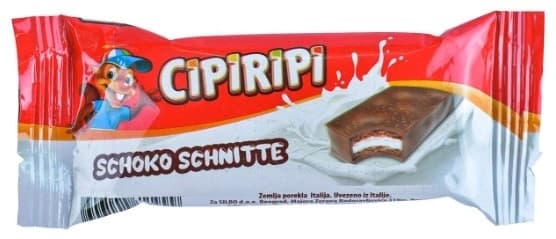 ČOKOLADICA CIPIRIPI SCHOKO SCHNITTE 28G 10345-slika