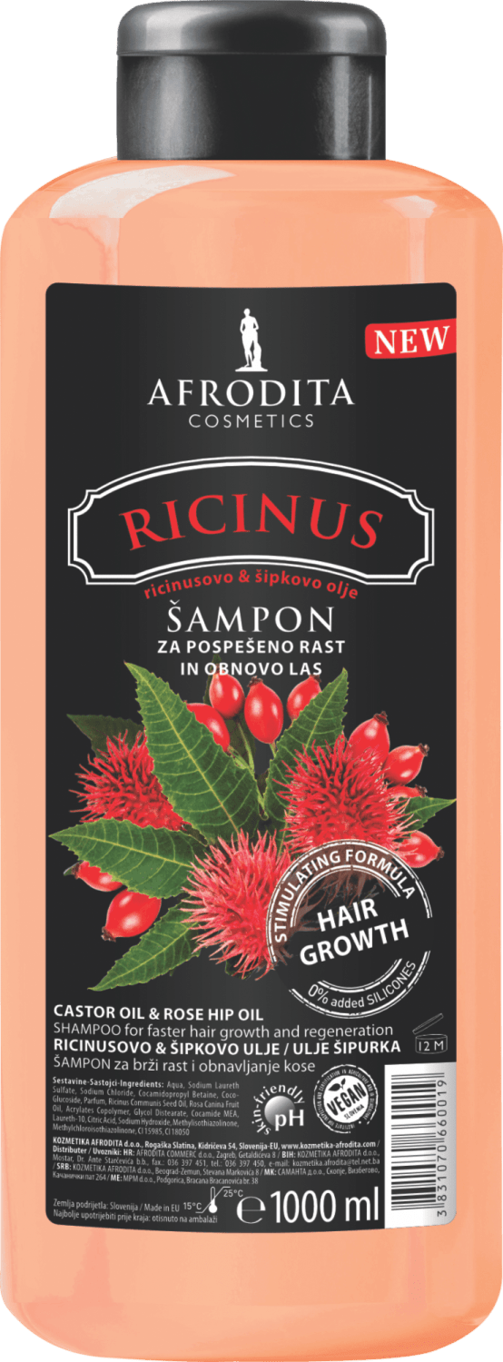 Sampon Ricinus Afrodita 1000ml-slika