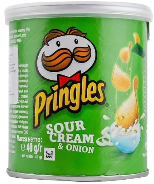 PRINGLES sour cream & onion 40g-slika