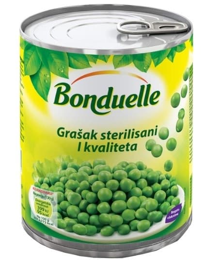 Grasak konzervirani Bonduelle 200g-slika