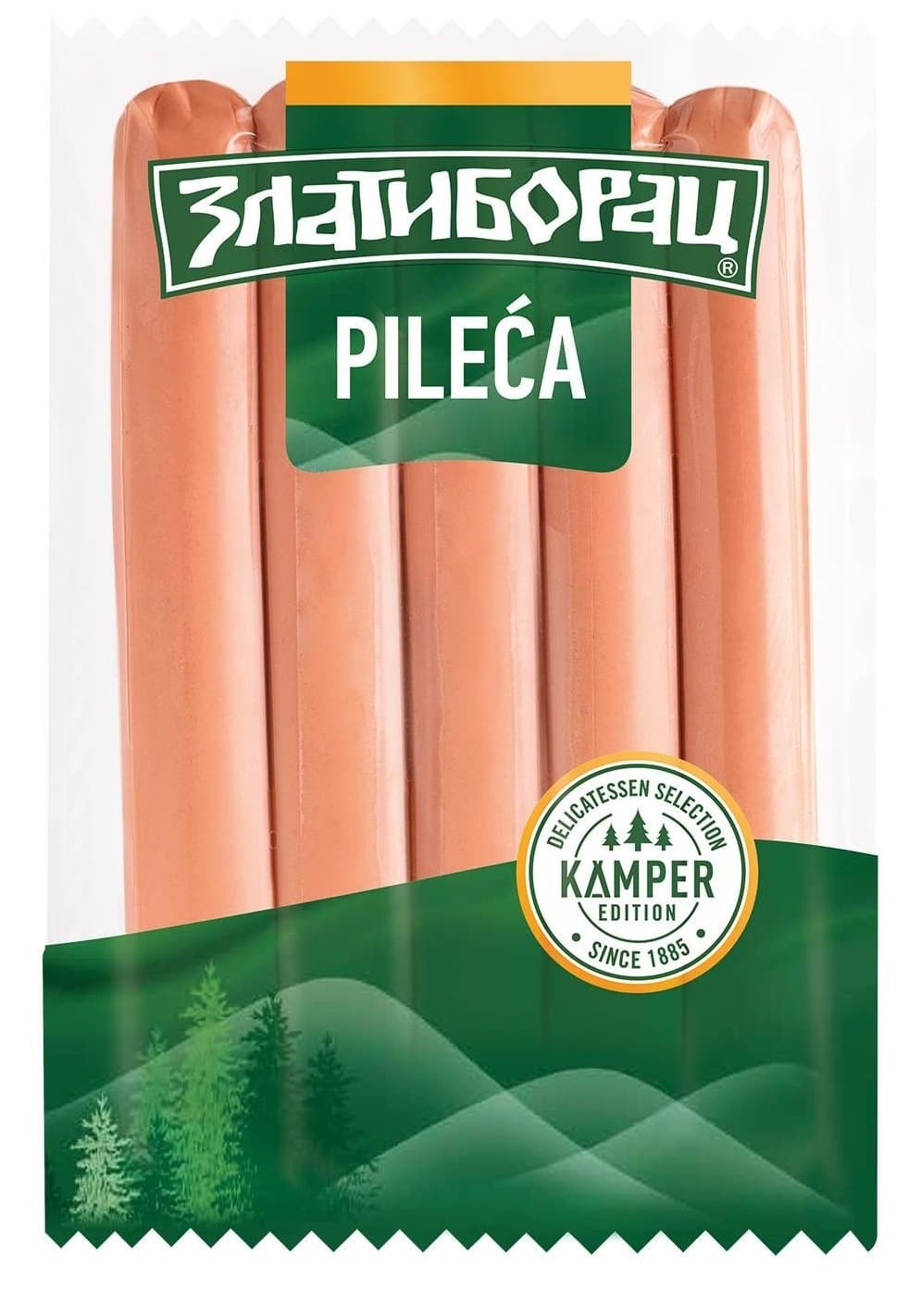 KOBASICA BARENA PILEĆA KAMPER 500G-slika