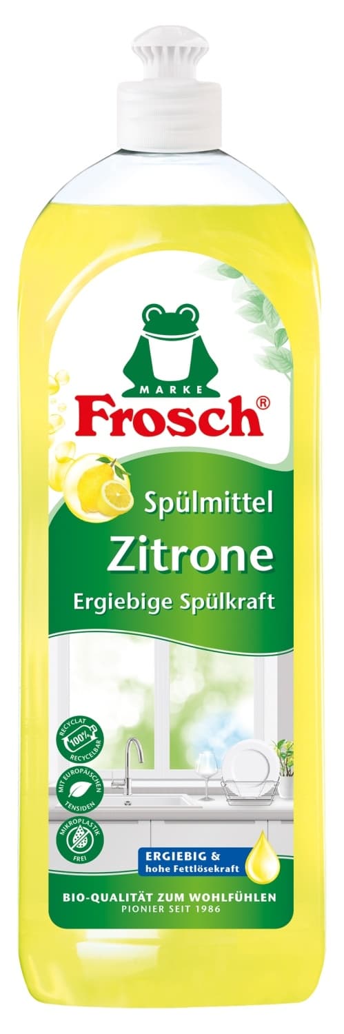 Deterdžent za posuđe FROSCH limun 750ml-slika