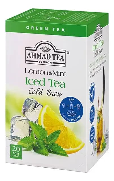 AHMAD TEA Ledeni čaj limun i nana 40g-slika