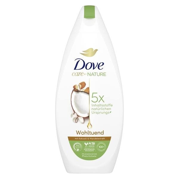 Gel za tuširanje DOVE kokos badem 225ml-slika