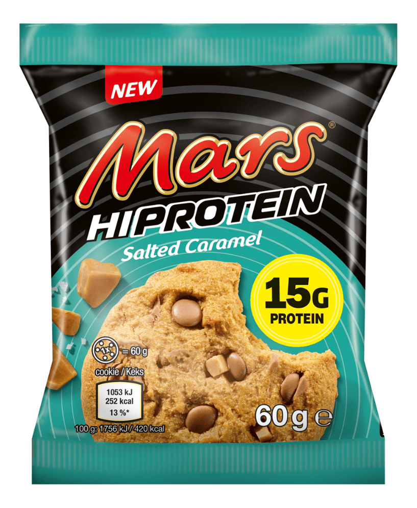 Keks MARS Hi protein cookies salted caramel 60g-slika