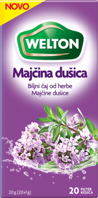 ČAJ MAJČINA DUŠICA 20G WELTON-slika