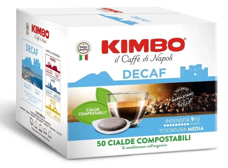 Espresso kafa KIMBO Decaf Cialde bez kofeina 50kom-slika