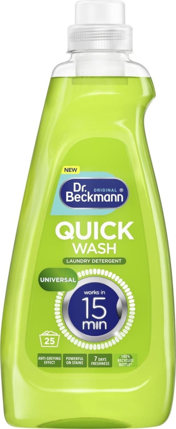 DR.BECKMANN Quick wash universal tečni deterdžent 25 pranja 800ml-slika