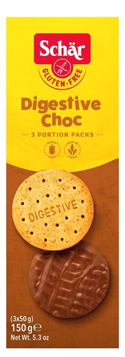 KEKS DIGESTIV ČOKO 150G DR SCHAR-slika