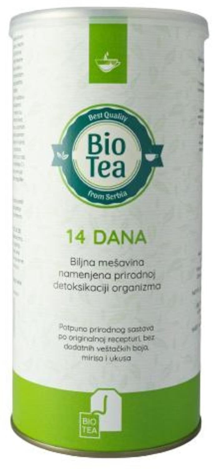 BIO TEA čaj 14 dana detox 150g-slika