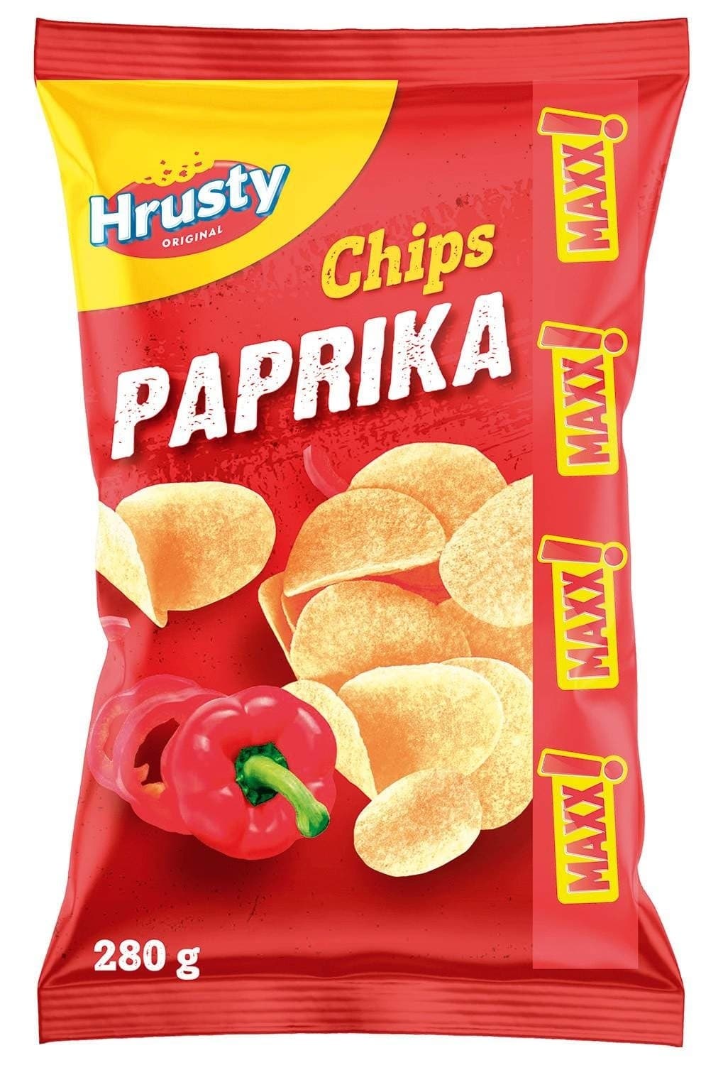 ČIPS MAXX PAPRIKA 280G HRUSTY-slika