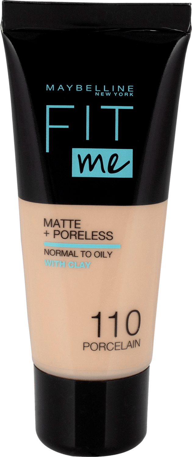 MAYBELLINE Fit me matte tečni puder 110 porcelain 30ml-slika