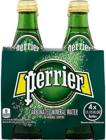 Gazirana voda PERRIER staklo 4x330ml-slika