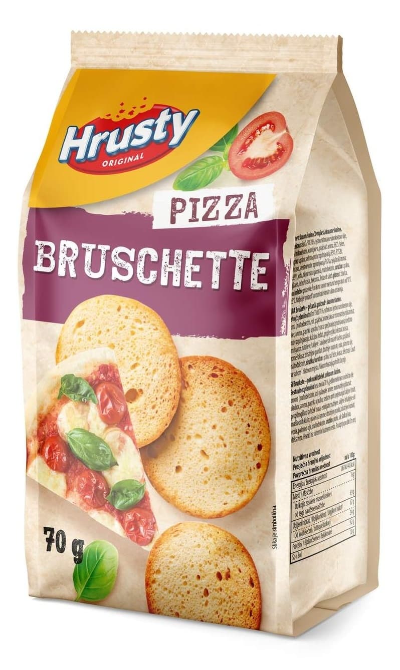 Brusketi HRUSTY pizza 70g-slika