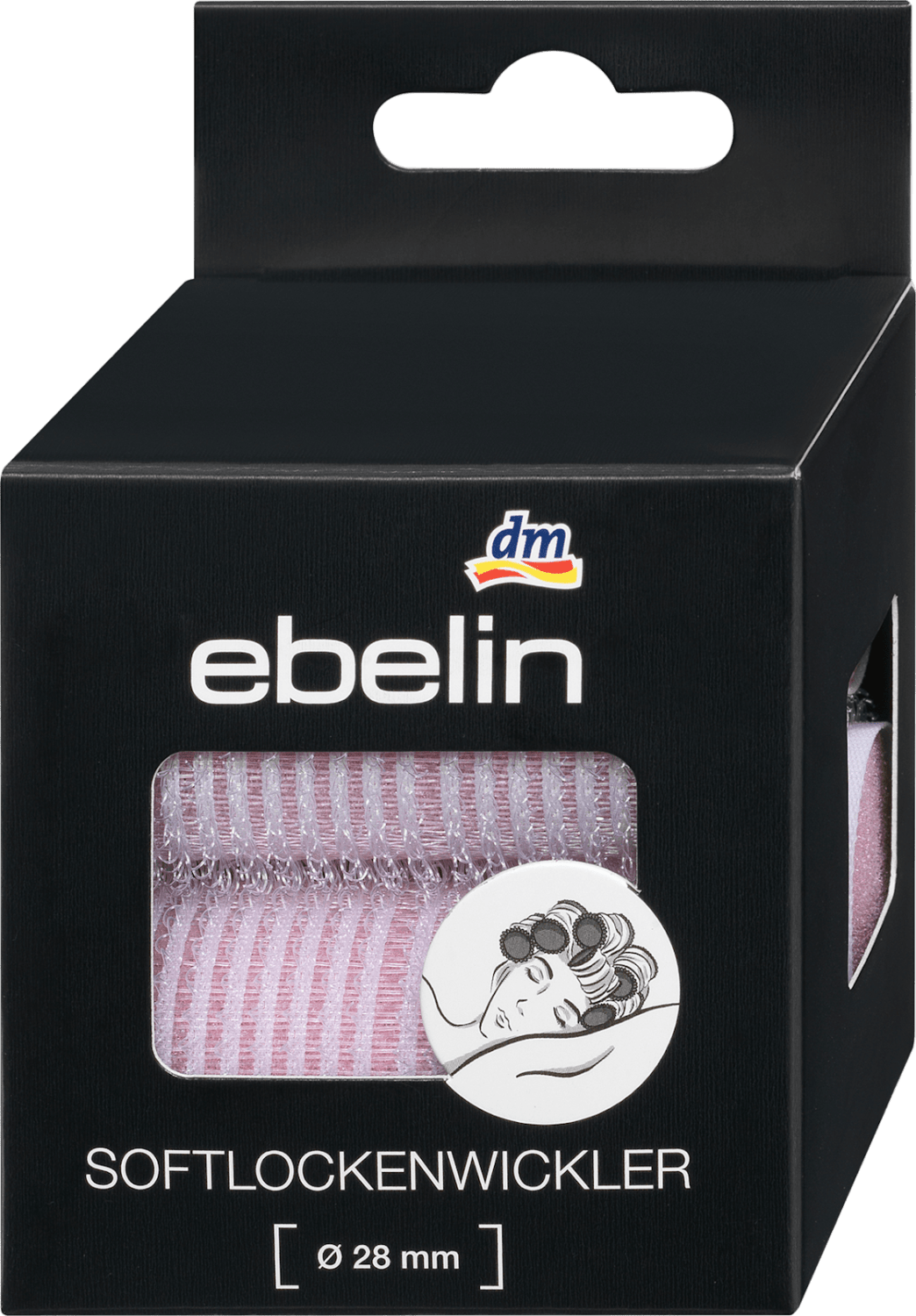 Vikleri za kosu EBELIN 28mm 4kom-slika