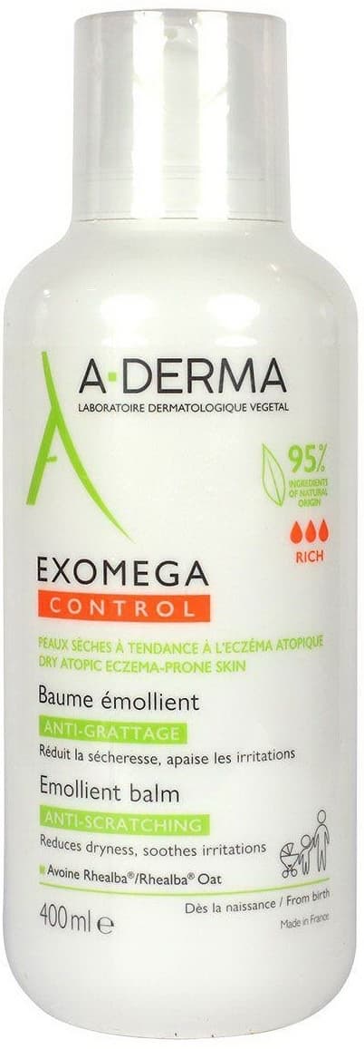 Balzam A-DERMA Exomega control 400ml-slika