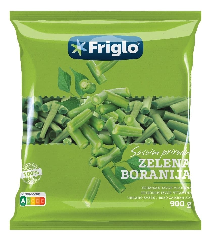 BORANIJA ZELENA SMRZ 900G FRIGLO-slika