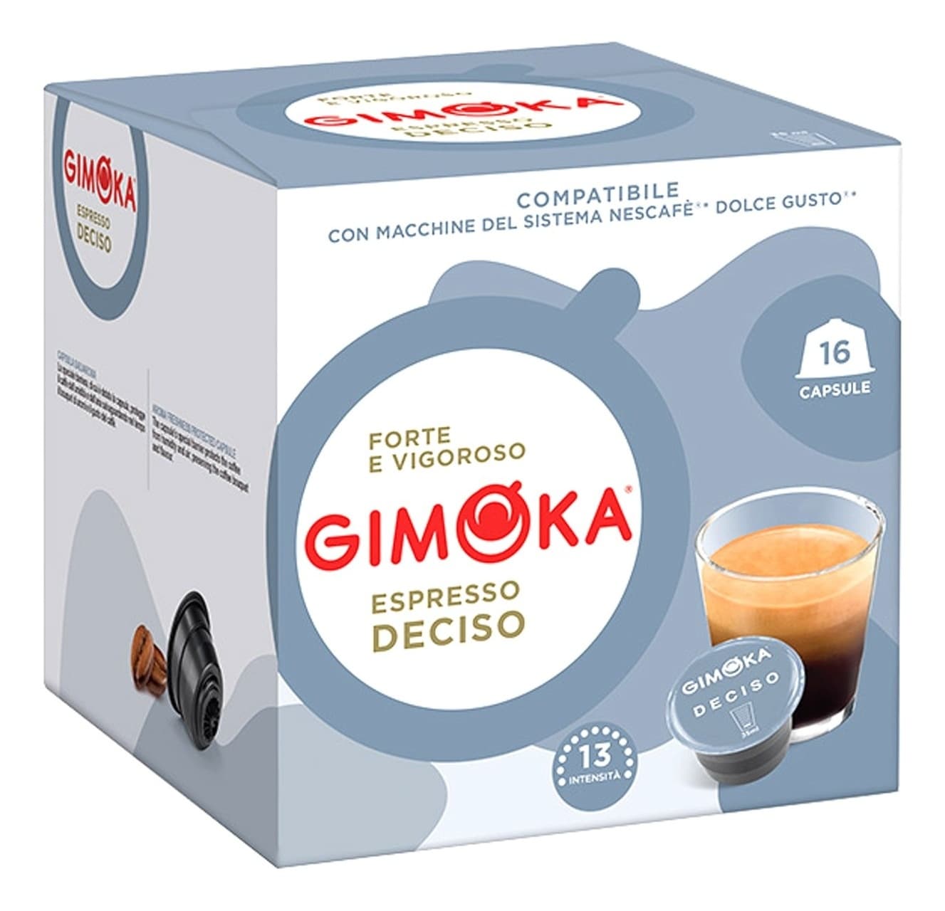 Kapsule GIMOKA Deciso espresso 16kom-slika