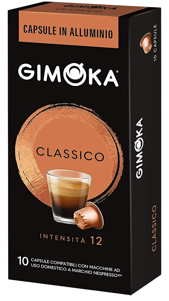 Kapsule GIMOKA Classico in alluminio 10kom-slika
