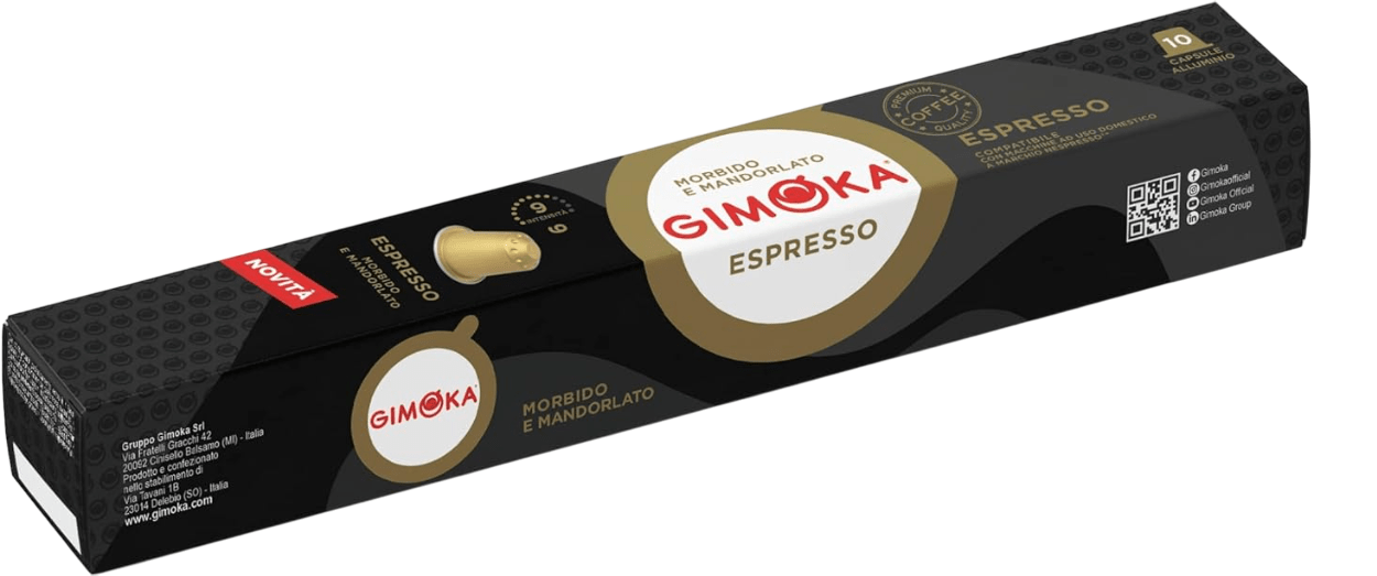 Kapsule GIMOKA Espresso AL/T in alluminio 10kom-slika