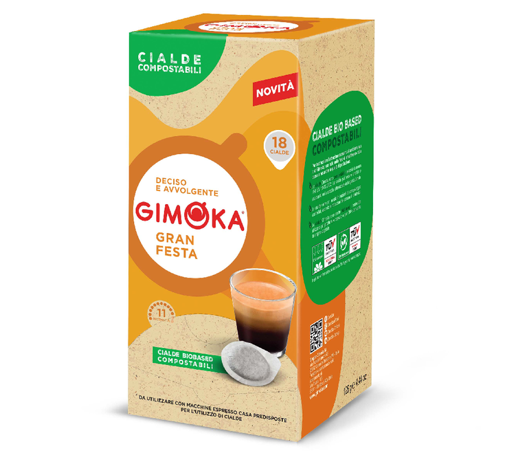 Espresso kafa u jastučićima GIMOKA Gran Festa cialdi kafe 18kom-slika