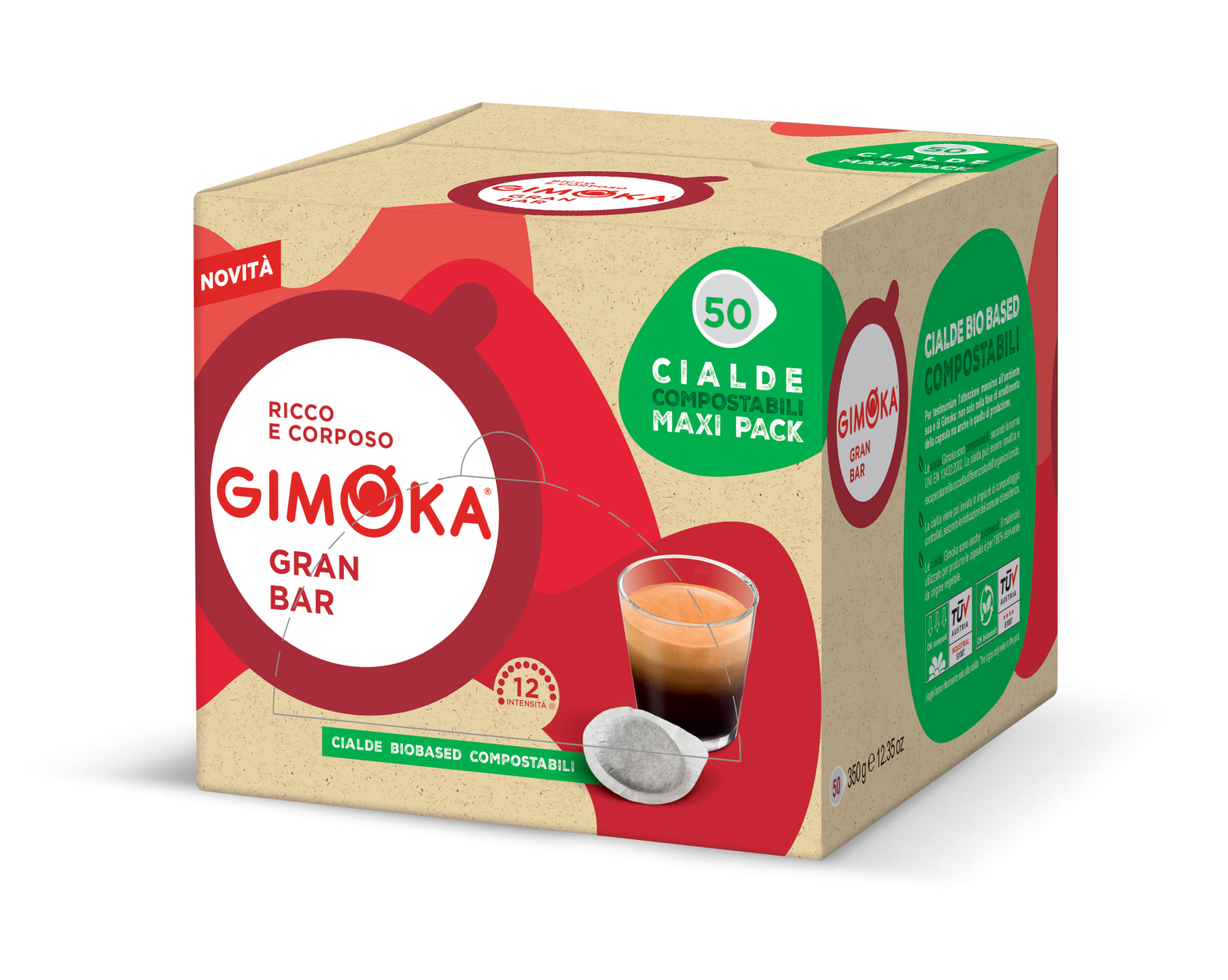 Espresso kafa u jastučićima GIMOKA Gran Bar cialdi kafe 50kom-slika