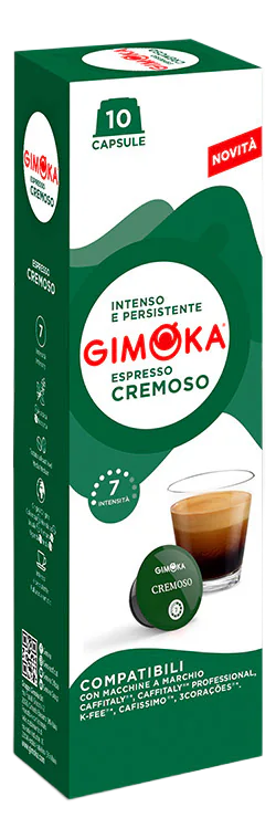 Kapsule GIMOKA Cremoso espresso 10kom-slika