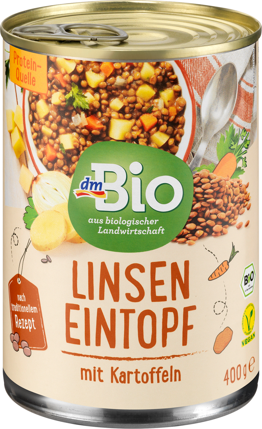 DM BIO sočivo sa krompirom 400g-slika