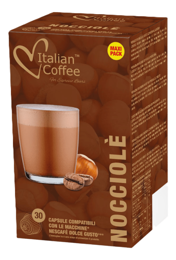 Kapsule ITALIAN COFFEE Cappuccino alla Nocciola 30kom-slika