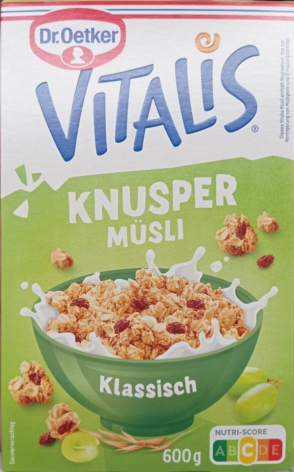 Musli Vit.Knusper Klasik Dr Oetker 600g-slika