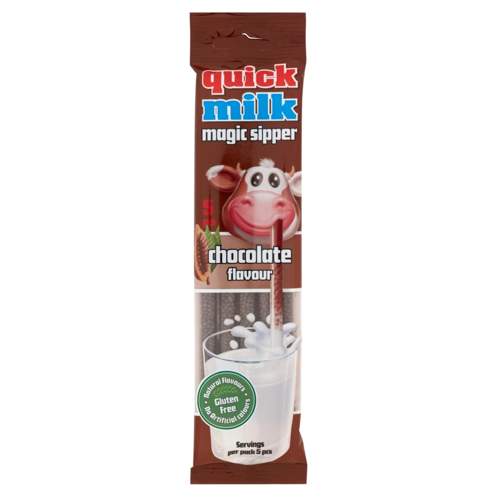SLAMCICE ZA MLEKO QUICK MILK COKOLADA 30GR-slika