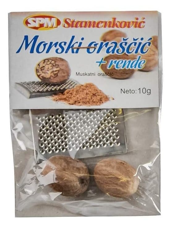 STAMENKOVIĆ Muskatni oraščić + rende 10g-slika