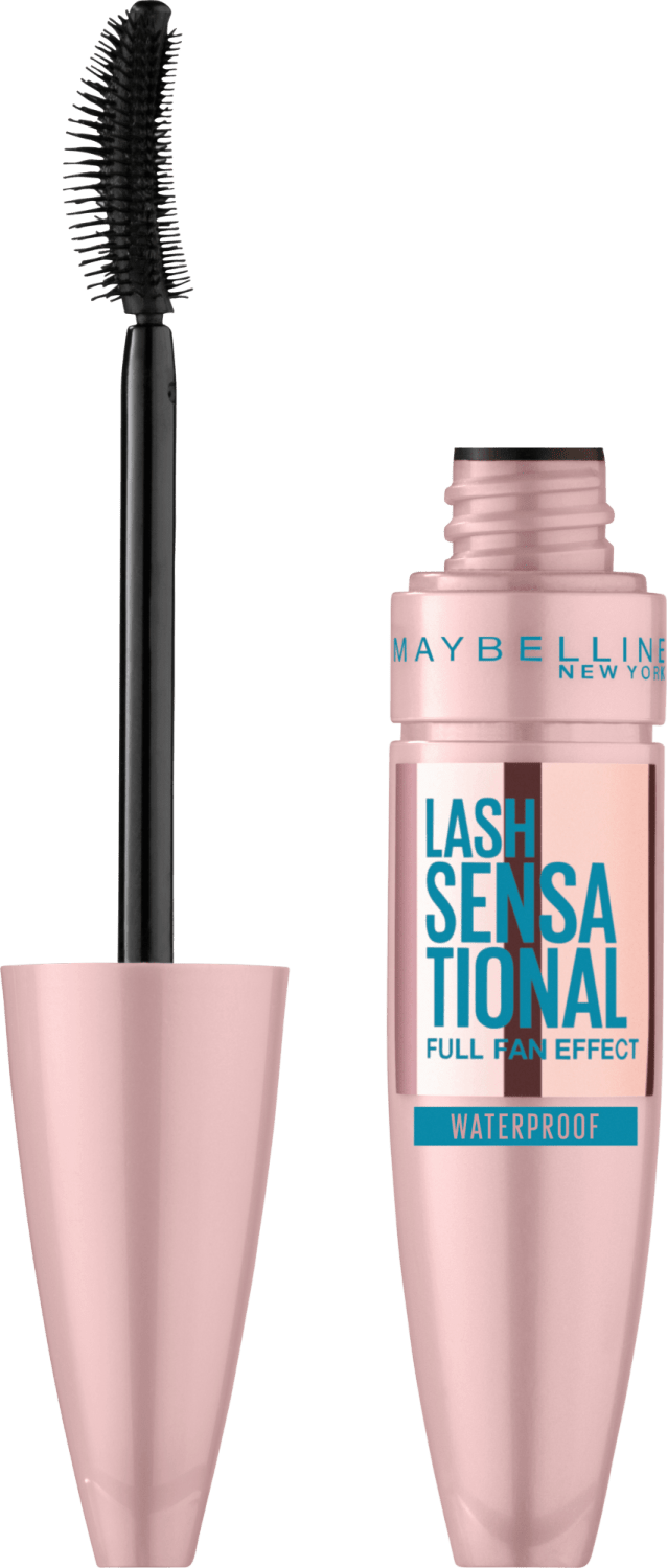 MAYBELLINE Lash sensational vodootporna maskara 01 very black-slika