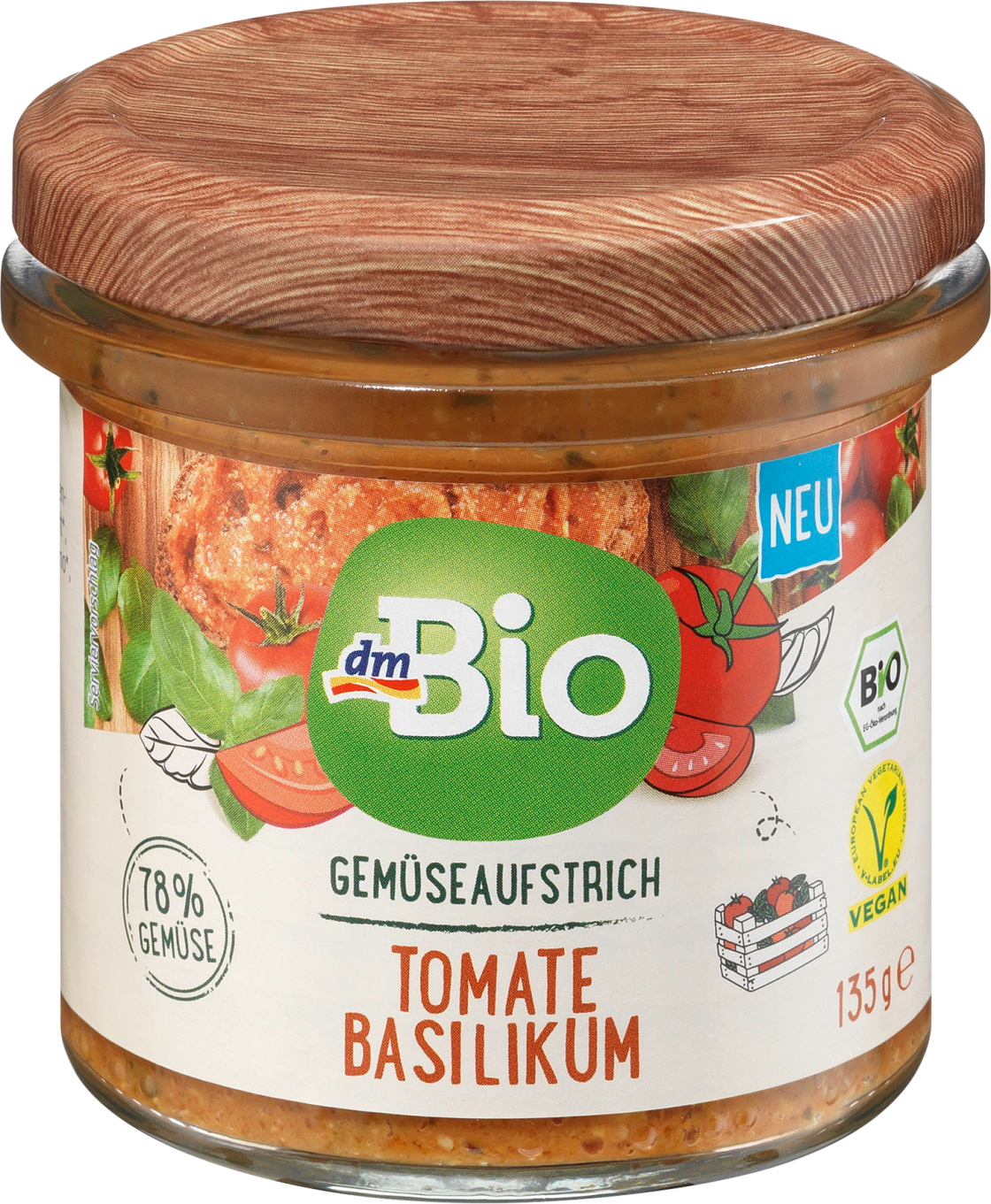 Namaz od paradajza i bosiljka DM BIO 135g-slika