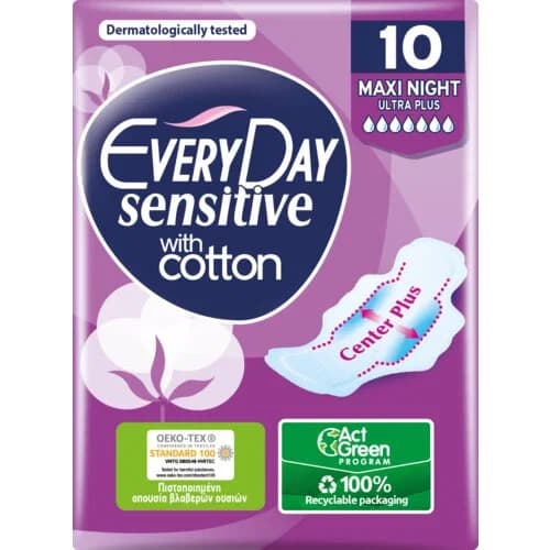 ULOSCI EVERY DAY ULTRA PLUS SENSITIVE MAXI NIGHT (10)-slika