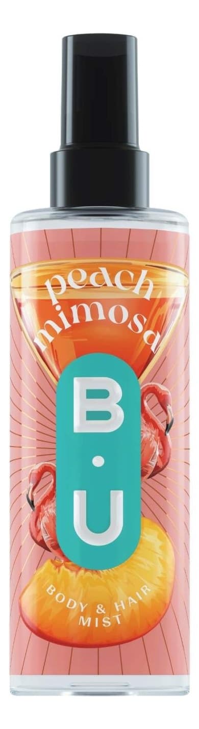 Mist B.U. Body & hair peach mimosa 200ml-slika