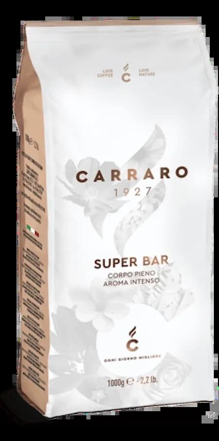  Espresso kafa CARRARO Super Bar u zrnu 1kg-slika