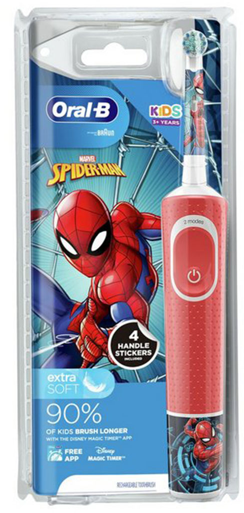 ORAL B Električna četkica Vitality pro Spiderman 1kom-slika