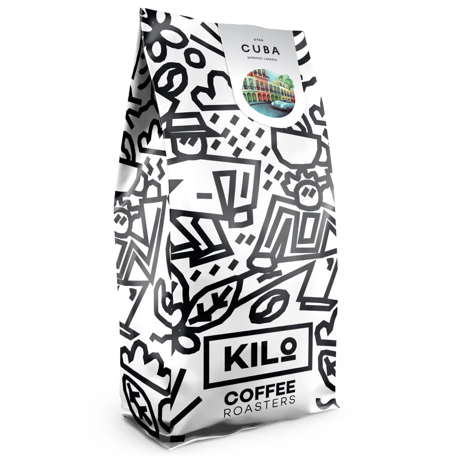 Espresso kafa KILO Cuba Serrano Lavado u zrnu 1kg-slika